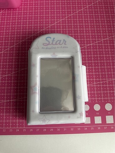 Star yazılı bınder beyaz çıtçıtlı