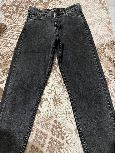Gri kot pantolon