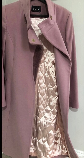 Kadın uzun kürklü kaşe kaban - Görsel 5