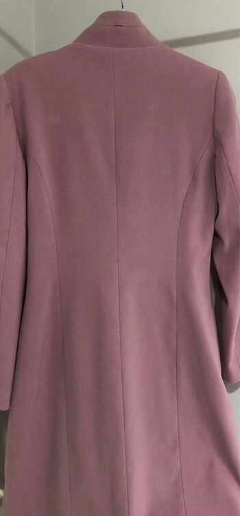 Kadın uzun kürklü kaşe kaban - Görsel 6