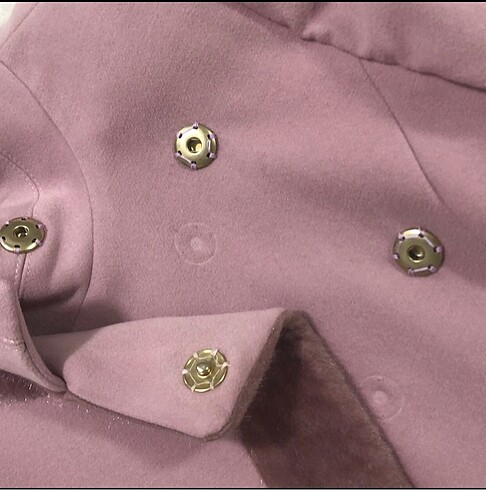 Kadın uzun kürklü kaşe kaban - Görsel 7