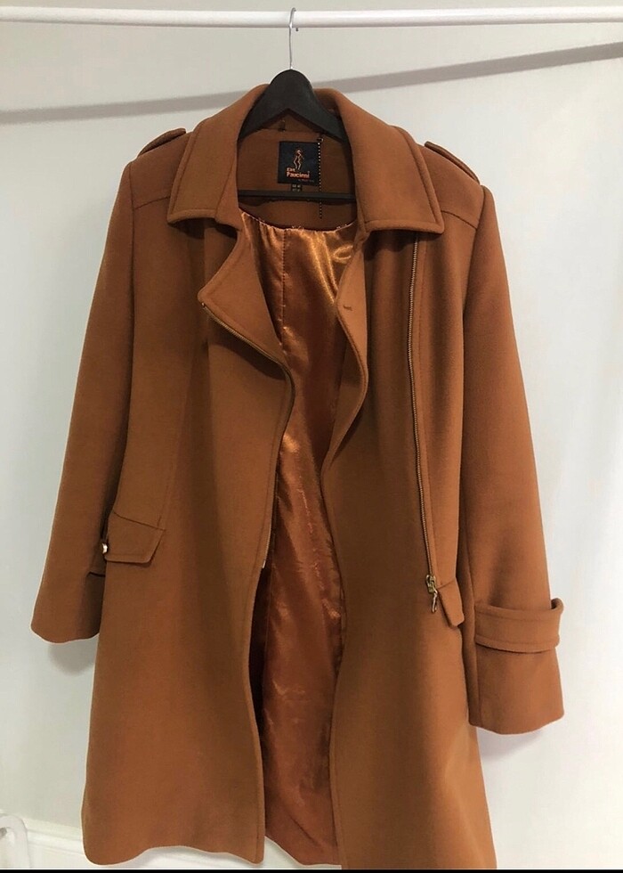 Kadın kaşe kaban - Görsel 2