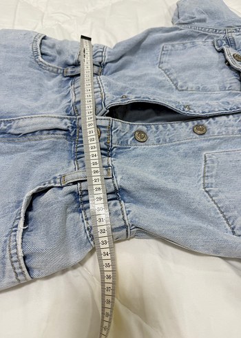 Kız Çocuk Kot Tulum - Görsel 10