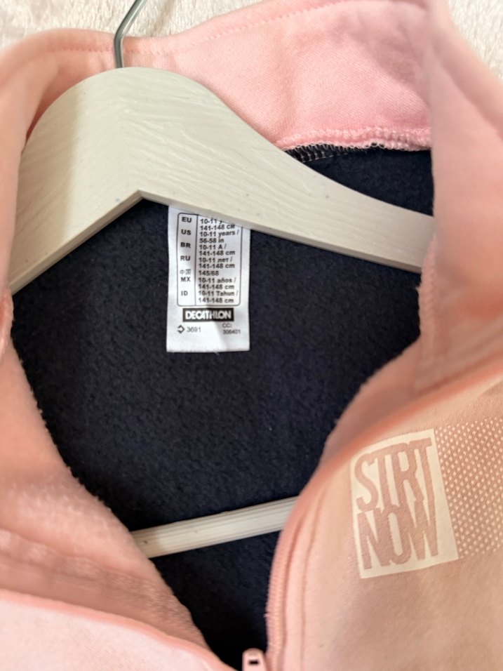 Kız Çocuk Fermuarlı Eşofman Takımı - Görsel 3