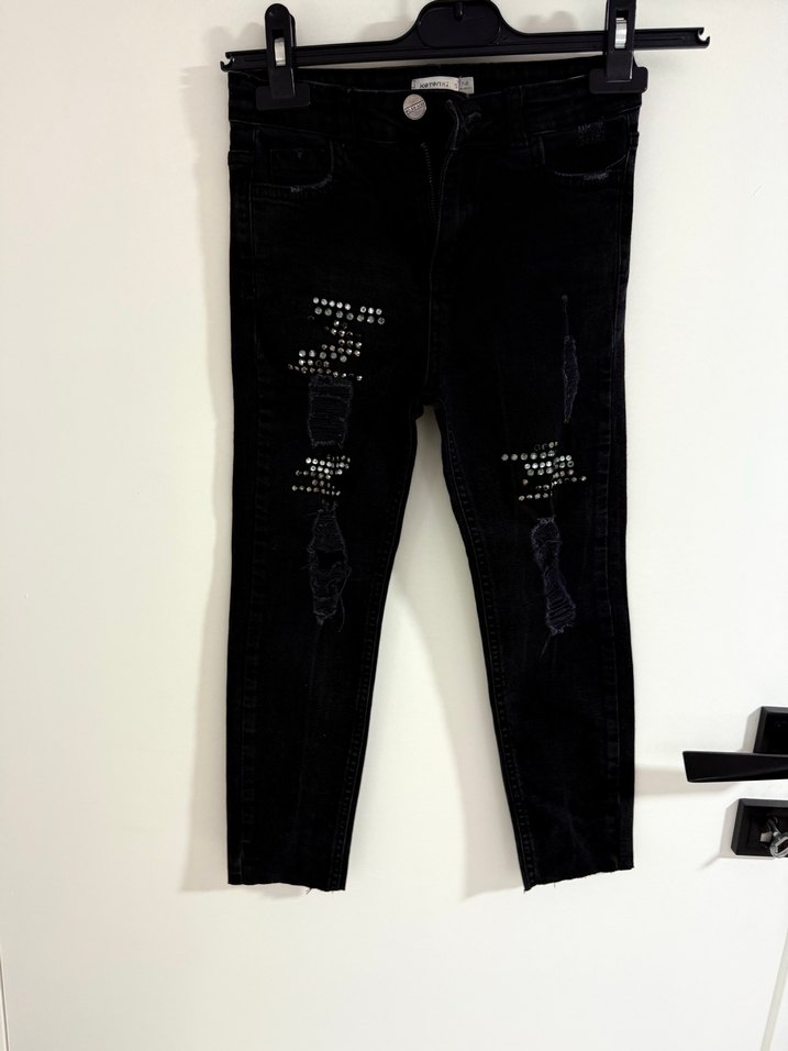 Siyah Kot Pantolon - Görsel 2