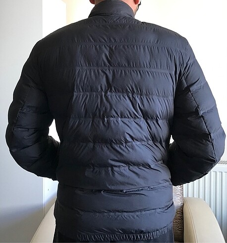 m Beden siyah Renk Zara Erkek Şişme Mont