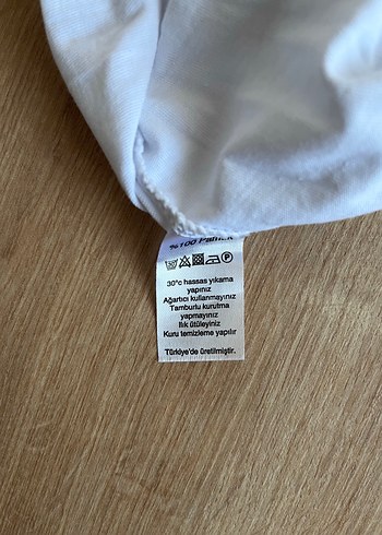 m Beden beyaz Renk Beyaz Kısa Kollu Crop Top