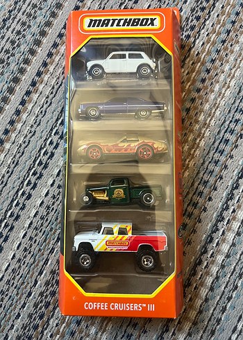 Matchbox Coffee Cruisers III Renkli Oyuncak Arabalar