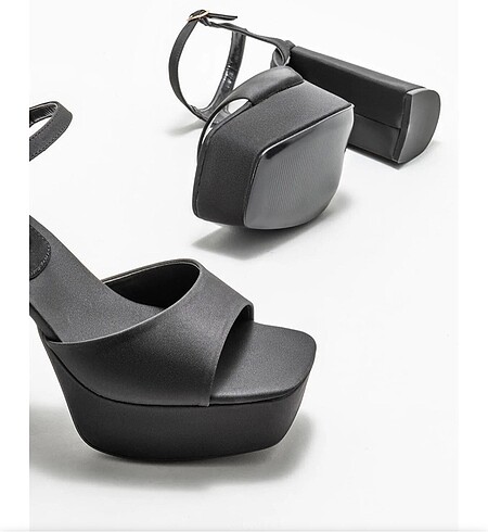 39 Beden Elle platform topuklu