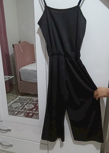 Siyah Kadın Tulum