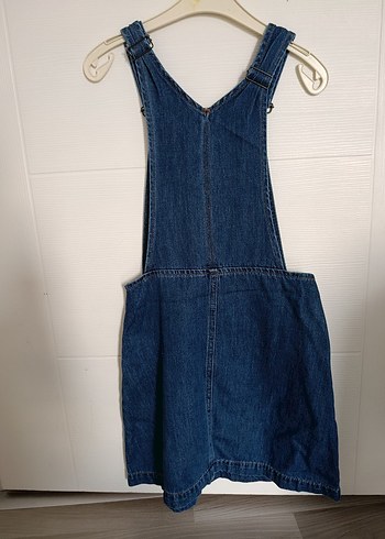 Kadın Kot Elbise Salopet - Görsel 2