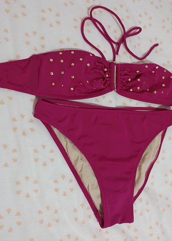 Fuşya Bikini Takımı