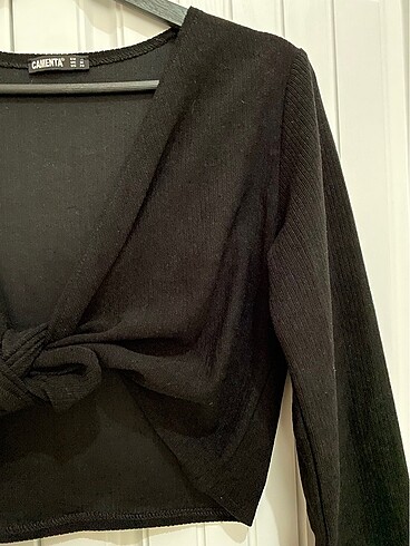 38 Beden siyah Renk Crop , Bolero