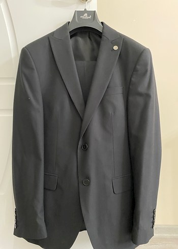 Erkek Siyah Modern Klasik Takım Elbise - Görsel 2