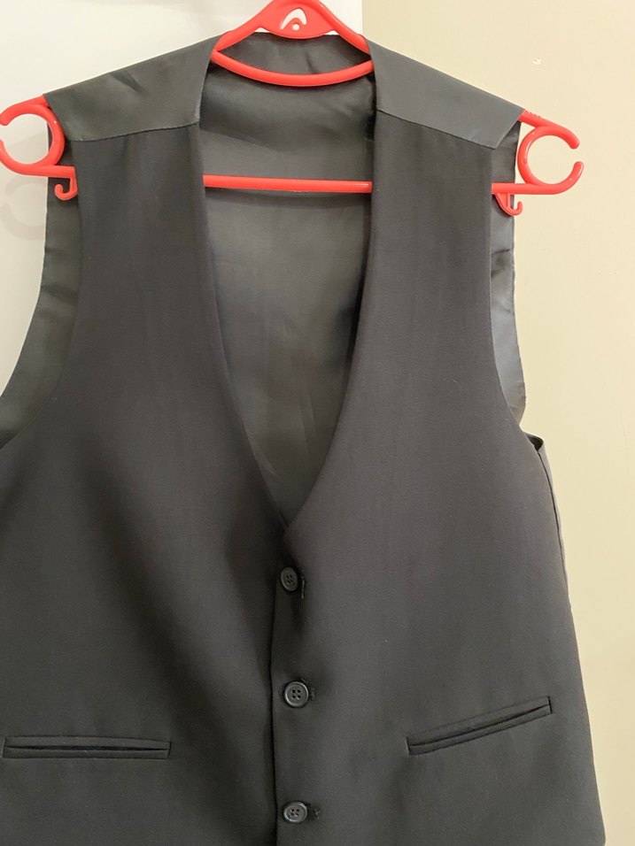 Erkek Siyah Klasik Kesim Takım Elbise Ceketi - Görsel 4