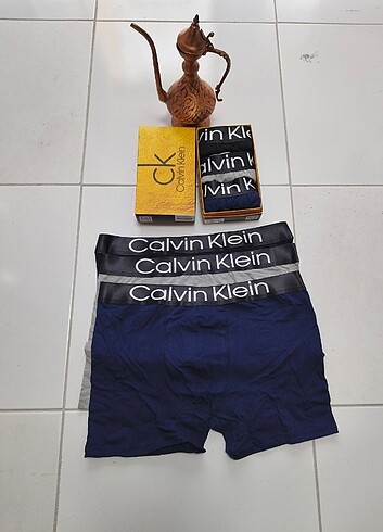 Calvin Klein Black Color Boxer 3 Lü Kutulu 