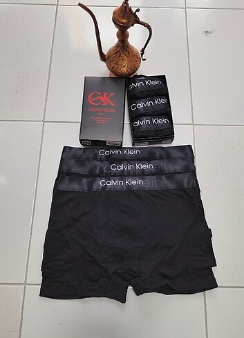 Calvin Klein Ghost Boxer 3 Lü Kutulu Premium 
