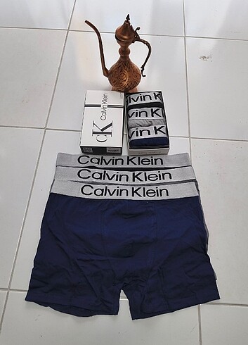 Calvin Klein White Color Boxer 3 Lü Kutulu 