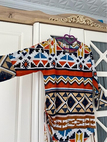 LC Waikiki Etnik Desenli Bluz