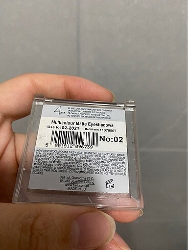 Beden Serum ve far paleti