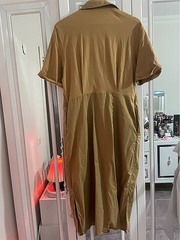 l Beden İpekyol camel elbise