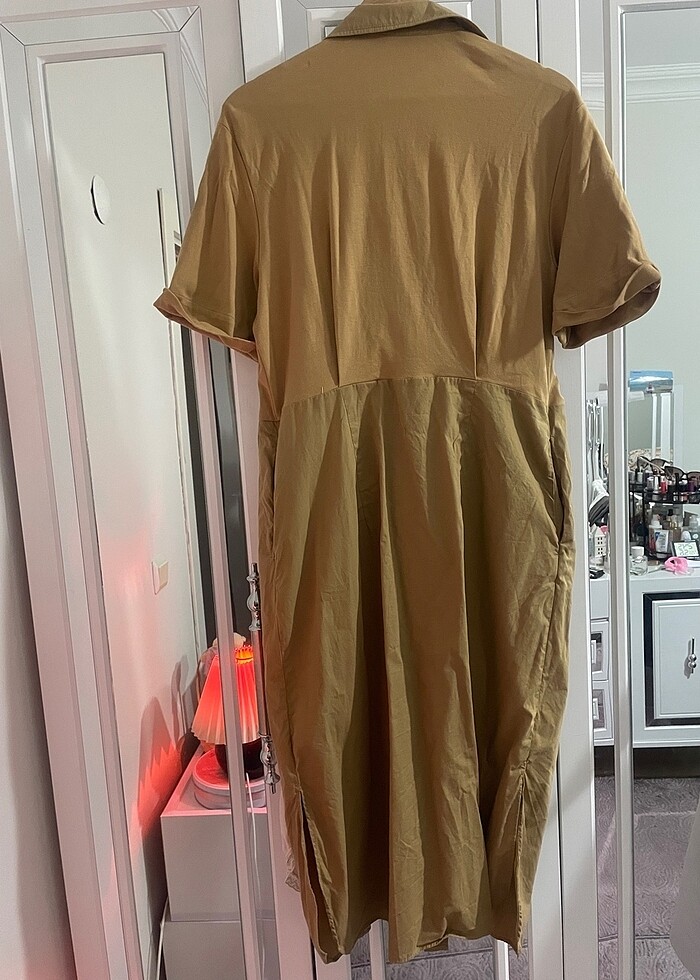 İpekyol camel elbise - Görsel 3