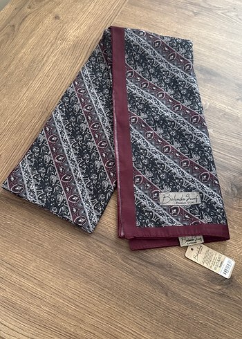 Bordo Bohem Kadın Şal