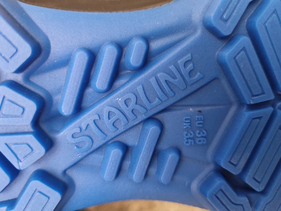 Starline Erkek Mavi Biker Ayakkabı Bağcığı - Görsel 2