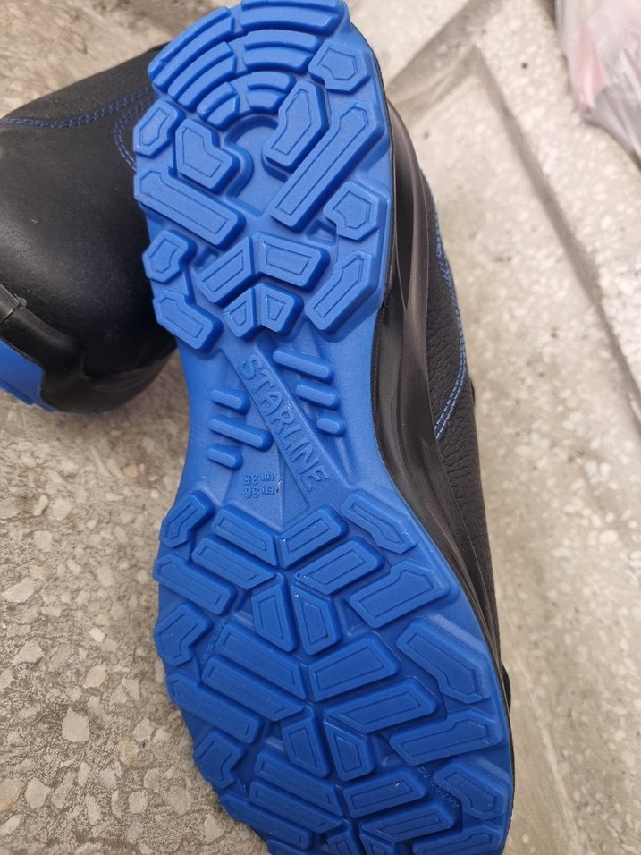 Starline Erkek Mavi Biker Ayakkabı Bağcığı - Görsel 3