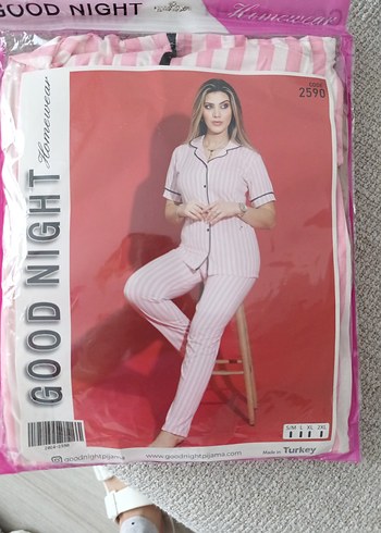 l Beden Victoria secret modeli pijama takımı