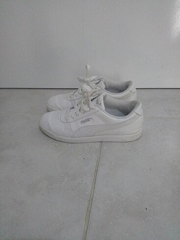 Orjinal beyaz puma spor