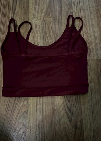 Bordo Mini Spor Sütyeni - Görsel 2