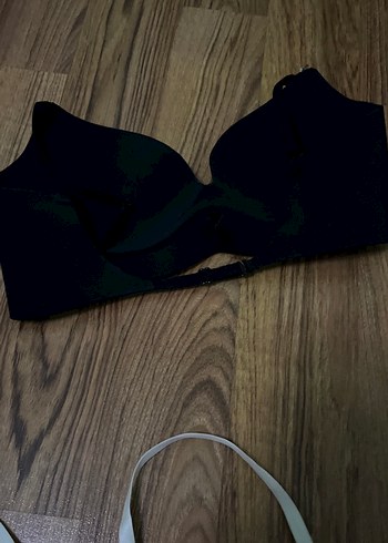 Beyaz Minimalist Midi Sütyen - Görsel 5