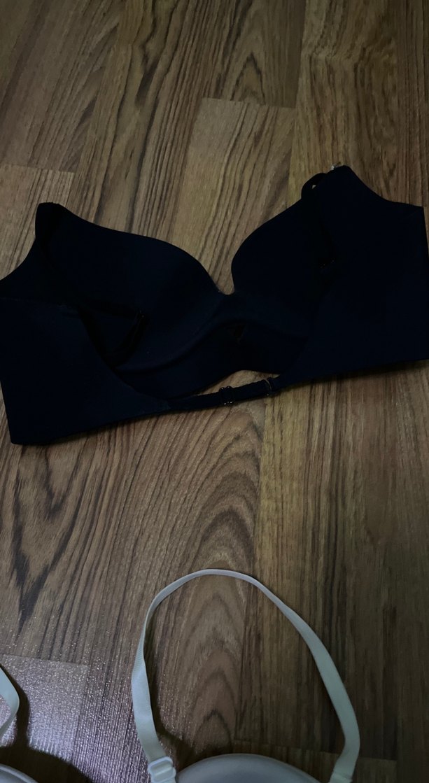 Beyaz Minimalist Midi Sütyen - Görsel 5