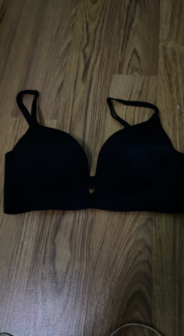 Beyaz Minimalist Midi Sütyen - Görsel 4