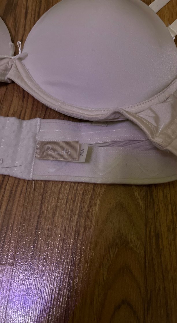 Beyaz Minimalist Midi Sütyen - Görsel 2