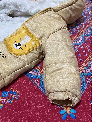 24-36 Ay Beden sarı Renk Çocuk mont