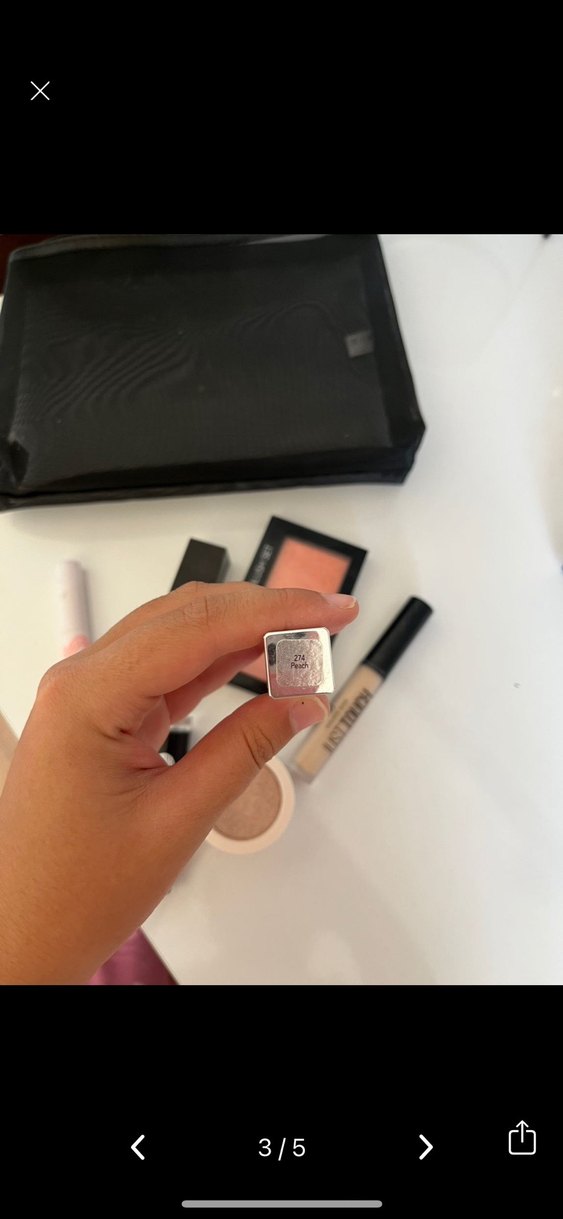 Makyaj Seti ve Siyah Makyaj Çantası - Görsel 5