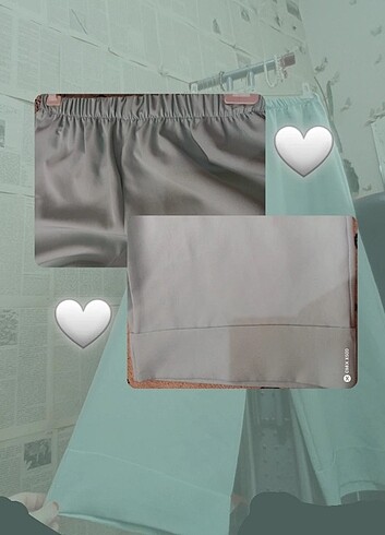 Zara SU YEŞİLİ BOL PAÇA PANTALON