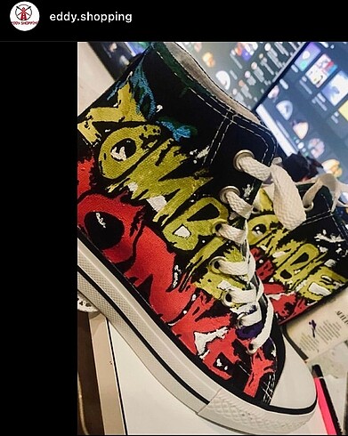 Converse tasarım ayakkabı