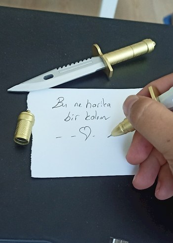 Beden Hediyelik Bıçak Görünümlü Tükenmez Kalem