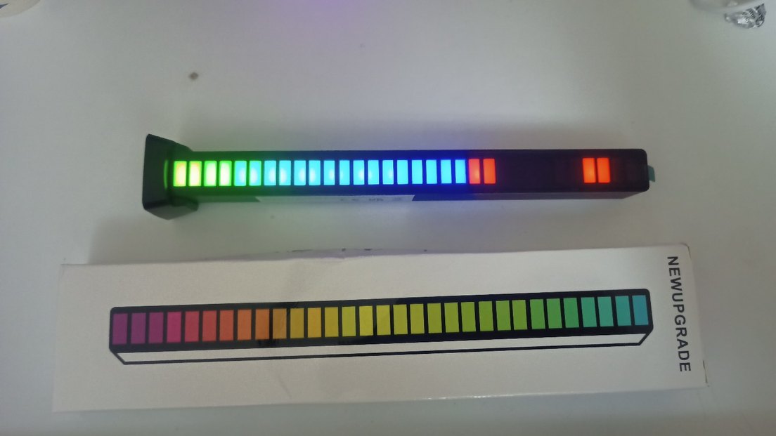 Rgb LED Sese duyarlı vu metre - Görsel 2