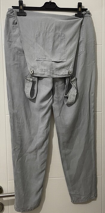 Mavi salopet tulum - Görsel 5