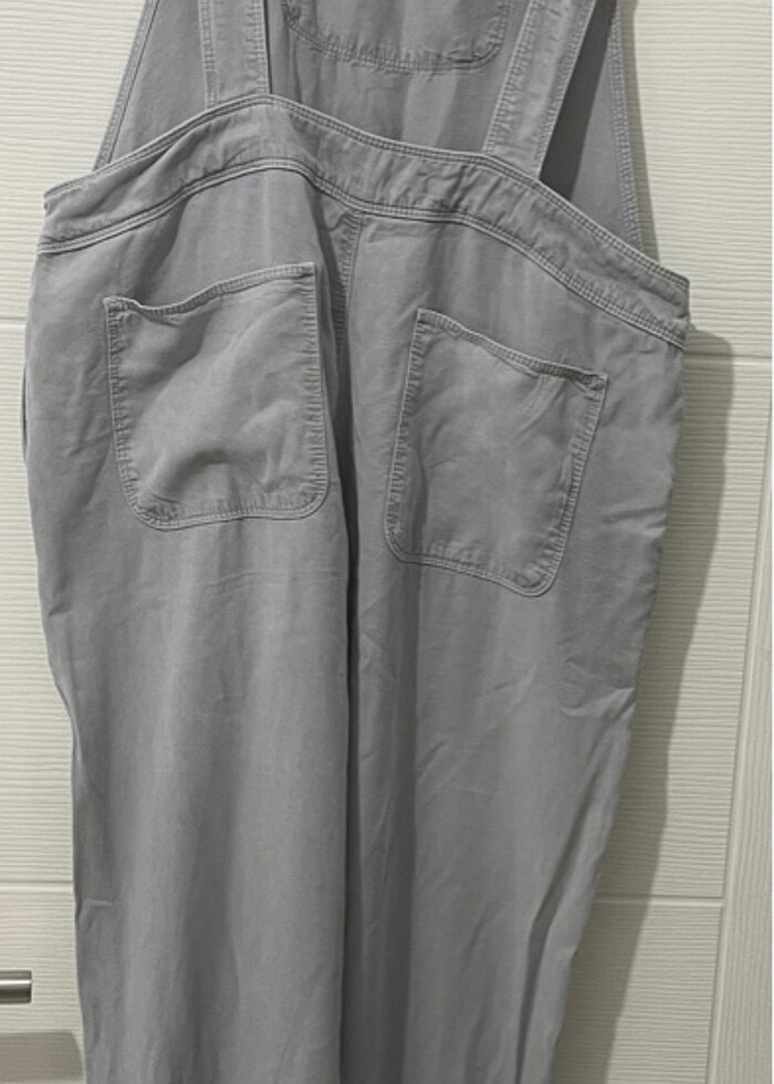 Mavi salopet tulum - Görsel 3