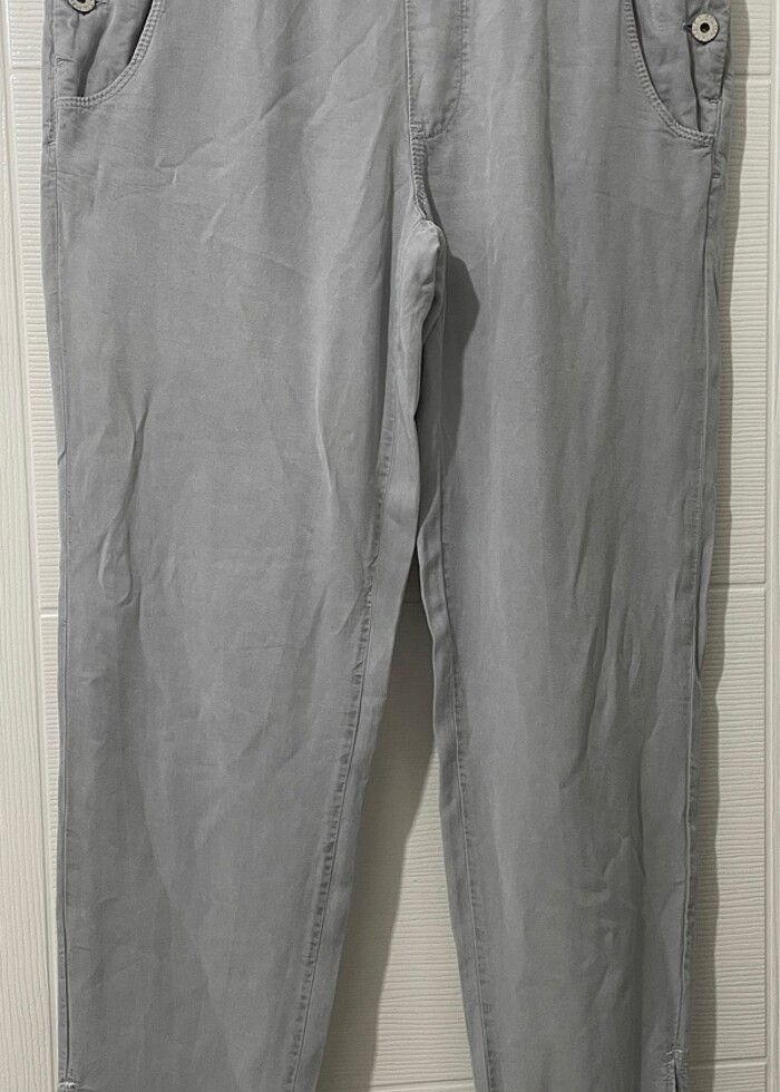 Mavi salopet tulum - Görsel 4