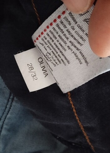 28 Beden Mavi Jean Pantolon