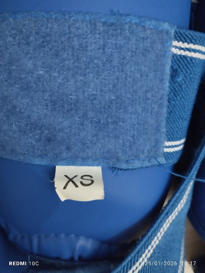 Mavi Erkek Boks Eldiveni Velcro Bantlı - Görsel 2