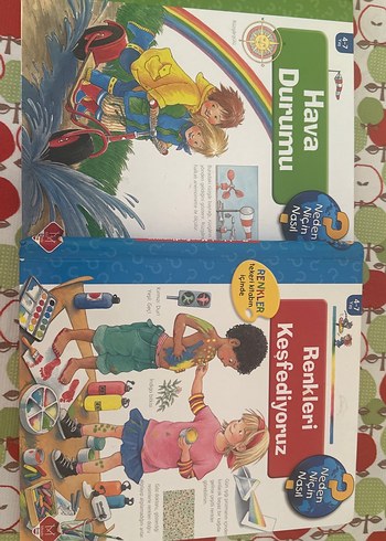 Hava Durumu ve Renkler Kitap Seti (4-7 Yaş)
