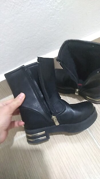27 Beden Siyah bot çizme 