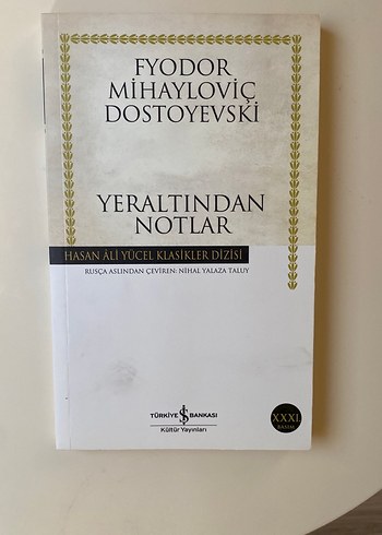 Yeraltından Notlar - Fyodor Dostoyevski